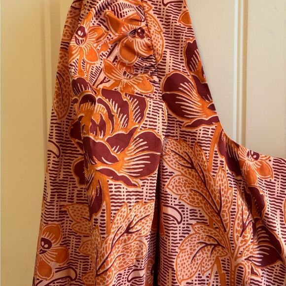 LIKELY Mini dress empire waist pockets Bishop Sleeves - Picture 7 of 15